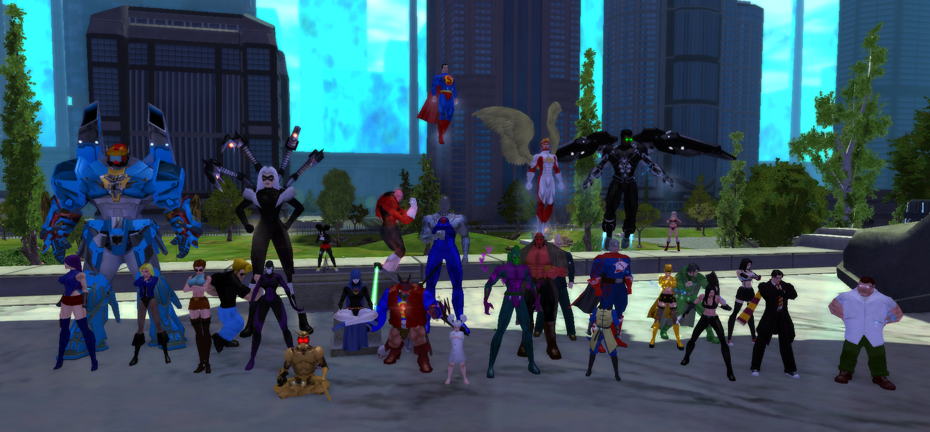 Copyright Costume Contest Contestants